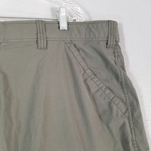 HB performance cargo pants shorts combo convertible men's 44 x 30 khaki green - Picture 4 of 13